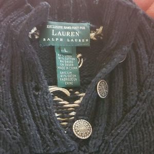 Ralph Lauren hand knit sweater